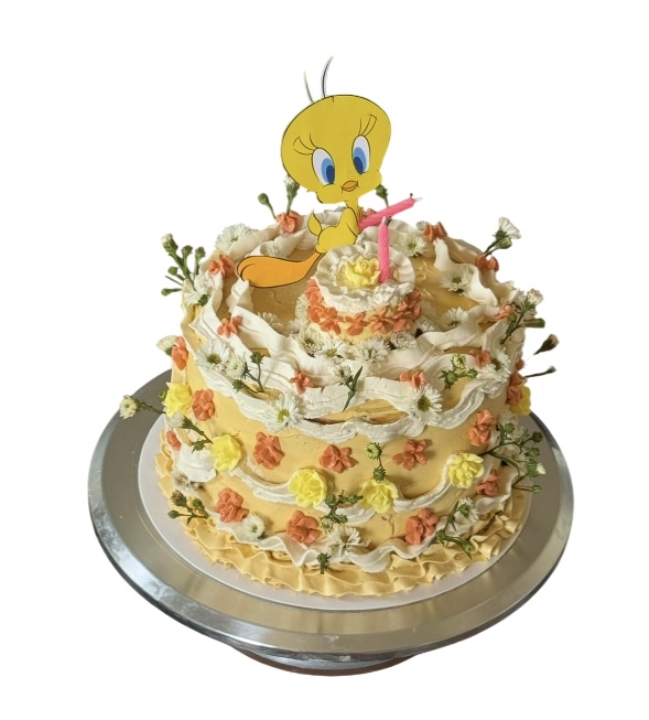 tweety cake