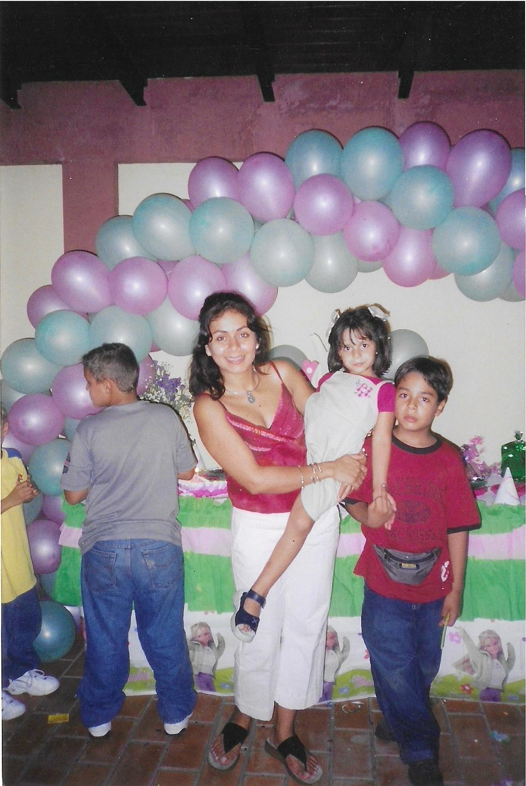 Family celebration photo
